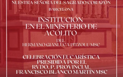 Domingo 8 de diciembre 2024: Institución en el ministero de Acólito
